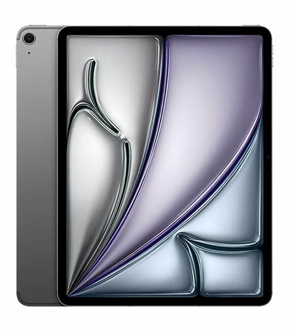 【中古】【安心保証】 iPad Air 13インチ M4[128GB] セルラー docomo スペースグレイ