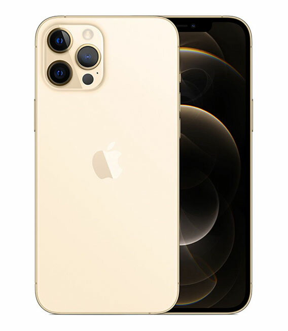 【中古】【安心保証】 iPhone12 Pro Max[128GB] au ゴールド