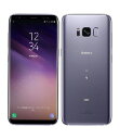 【中古】【安心保証】 Galaxy S8 SCV36 64GB au オーキッドグレー