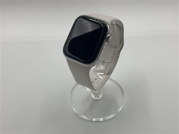 【中古】【安心保証】 Series9[41mm/セルラー]ステンレス シルバー Apple Watch