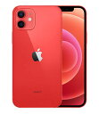 【中古】【安心保証】 iPhone12[256GB] SIMフリー MGJ23J PRODUCTRED