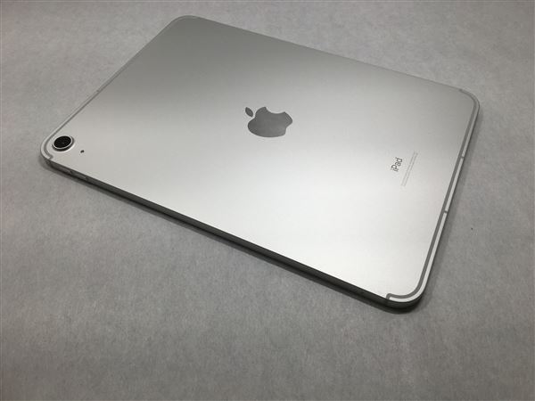 【中古】【安心保証】 iPad 10.9インチ 第10世代[256GB] セルラー au シルバー