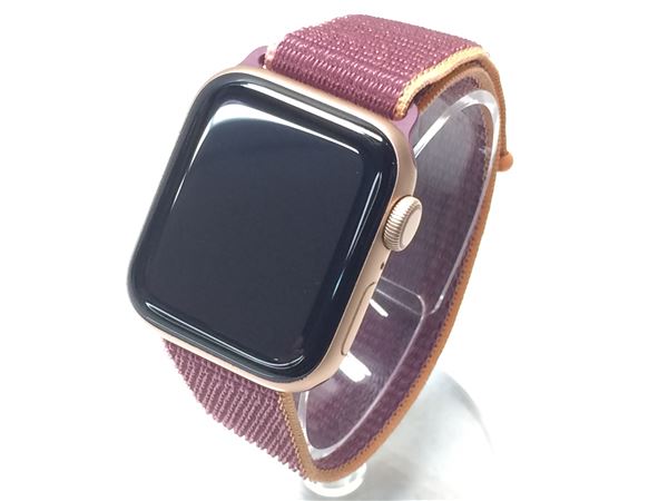 【中古】【安心保証】 SE 第1世代[40mm/セルラー]アルミ ゴールド Apple Watch