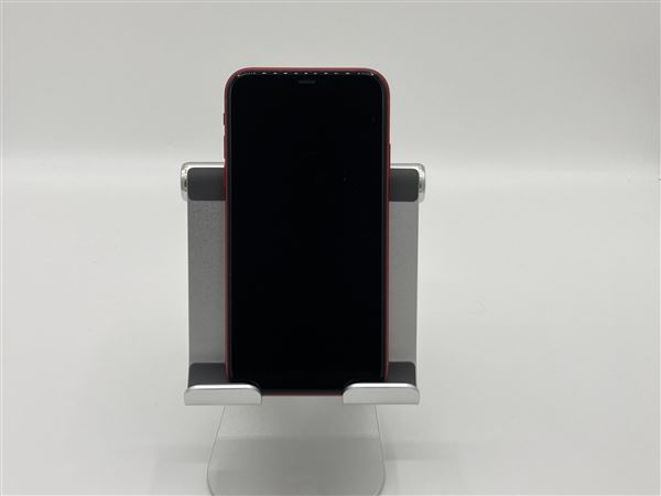 【中古】【安心保証】 iPhone11[128GB] SIMロック解除 SB/YM レッド