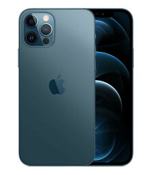 【中古】【安心保証】 iPhone12 Pro[512GB] SIMロック解除 au パシフィックブルー