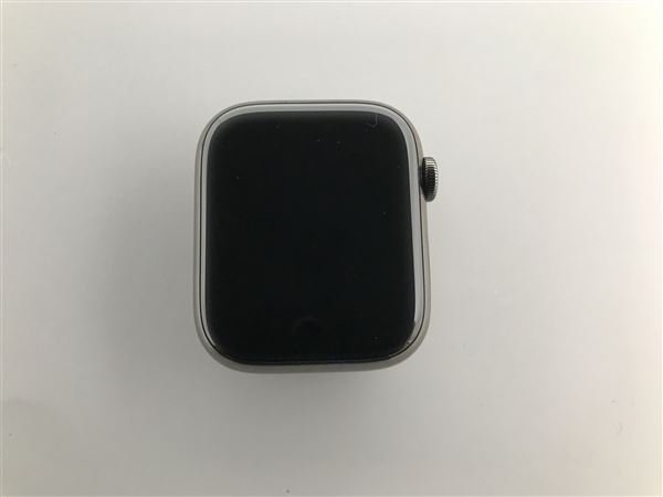 【中古】【安心保証】 バンド無 Series7[45mm/セルラー]ステンレス グラファイト Apple Watch