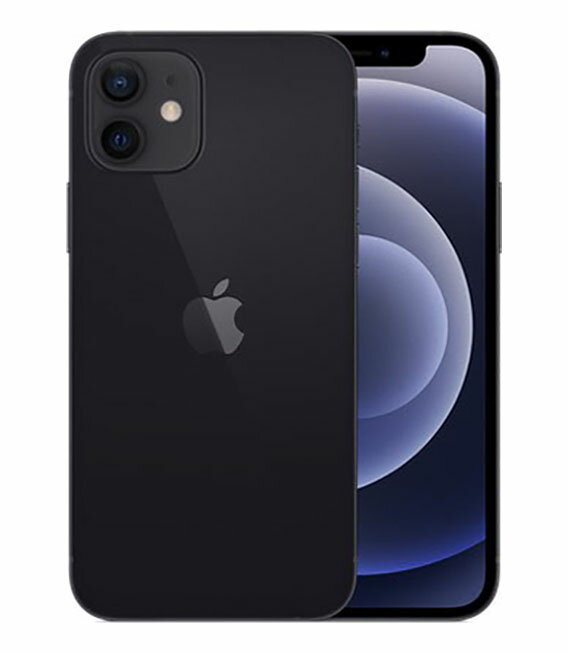 【中古】【安心保証】 iPhone12[128GB] SIMロック解除 SB/YM ブラック