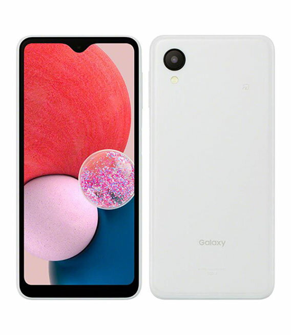 【中古】【安心保証】 Galaxy A23 5G SCG18[64GB] au ホワイト