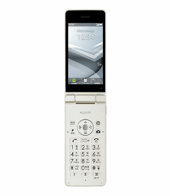 【中古】【安心保証】 AQUOS ケータイ4 A205SH[8GB] SoftBank ホワイト