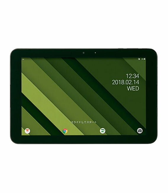 【中古】【安心保証】 Qua tab QZ10 KYT33[32GB] au オリーブブラック