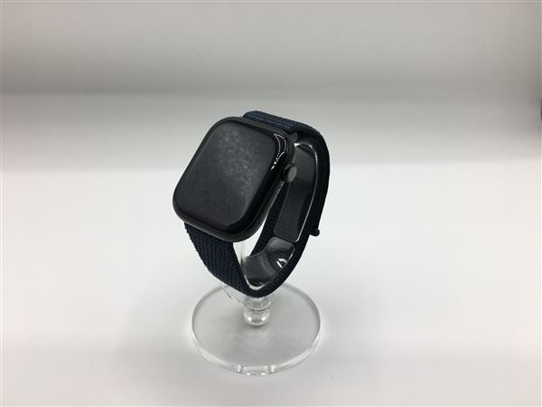 【中古】【安心保証】 Series10[46mm/セルラー]アルミ ジェットブラック Apple Watch