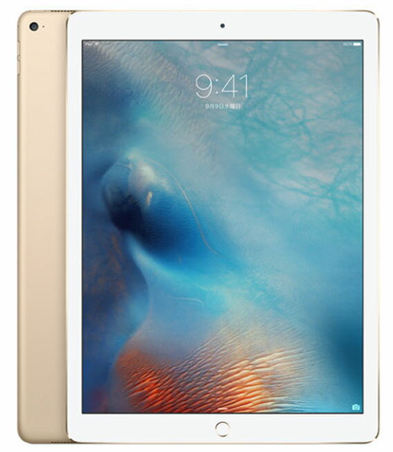 【中古】【安心保証】 iPad Pro 12.9インチ 第1世代[128GB] セルラー au ゴールド