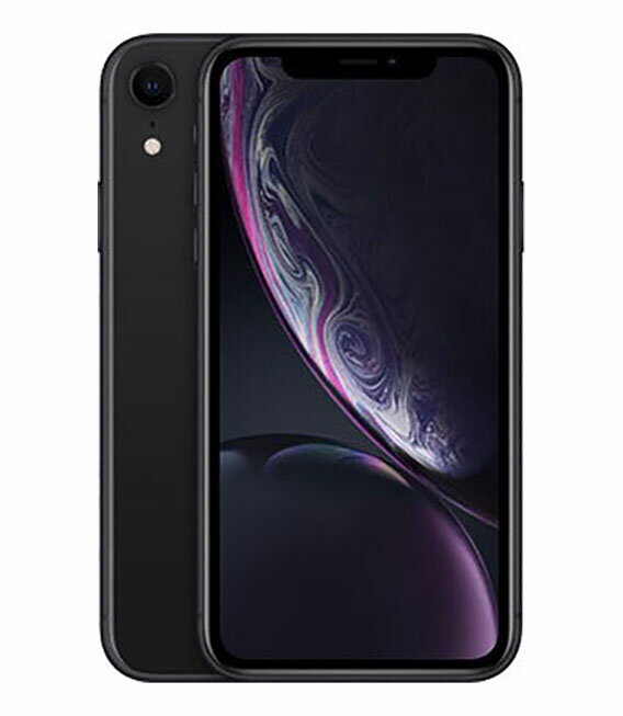 【中古】【安心保証】 iPhoneXR[128GB] SIMフリー ブラック