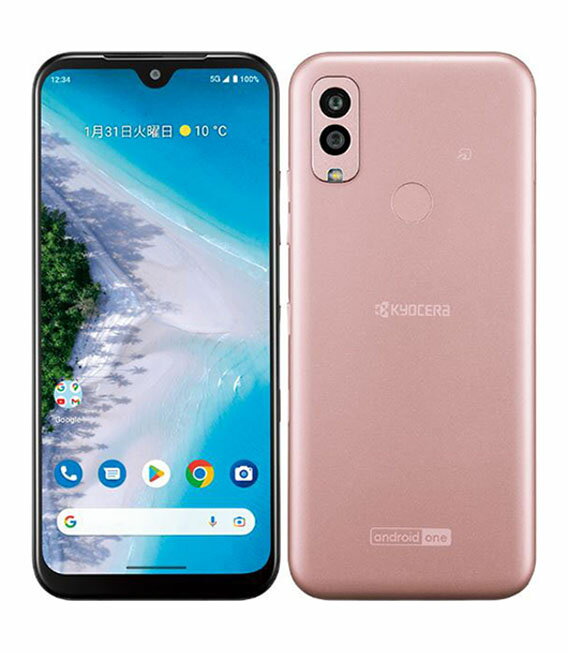 【中古】【安心保証】 京セラ Android One S10 S10-KC[64GB] Y!mobile ピンク