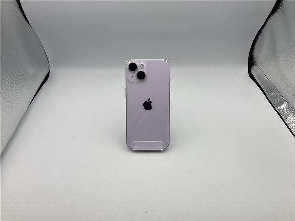 【中古】【安心保証】 iPhone14[256GB] au/UQ パープル