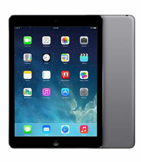 【中古】【安心保証】 iPad Air 9.7インチ 第1世代[128GB] セルラー SIMフリー スペースグレイ