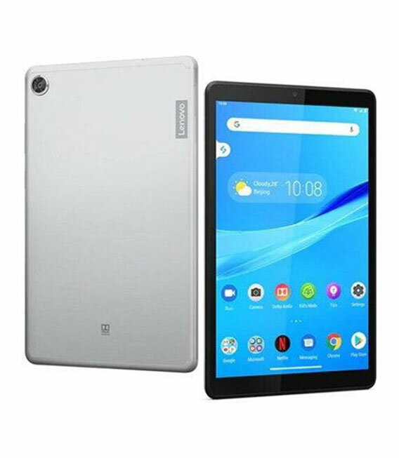 【中古】【安心保証】 Lenovo Tab M8 ZA5F0026JP[64GB] Wi-Fiモデル プラチナグレー