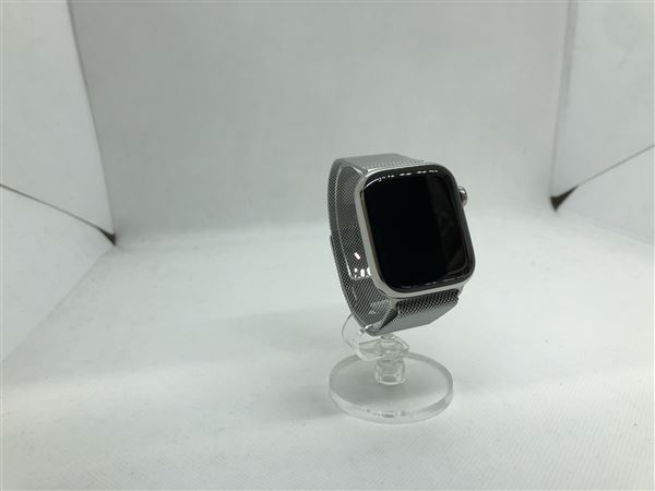 【中古】【安心保証】 Series8[45mm/セルラー]ステンレス 各色 Apple Watch