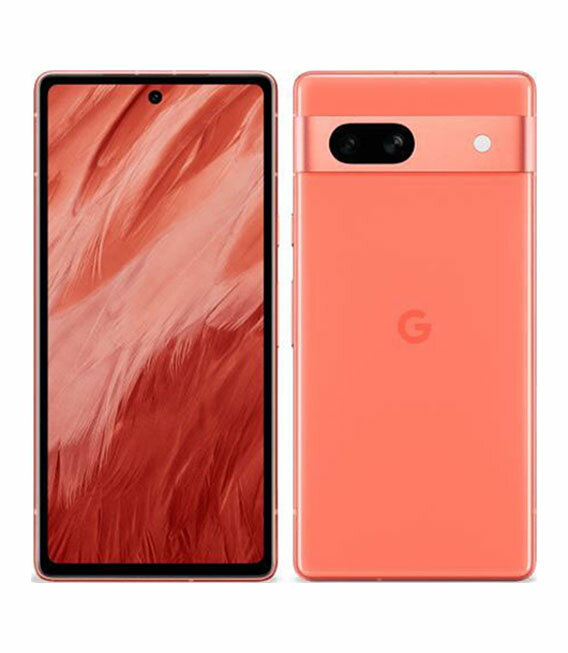 【中古】【安心保証】 Google Pixel 7a[128GB] SIMフリー コーラル