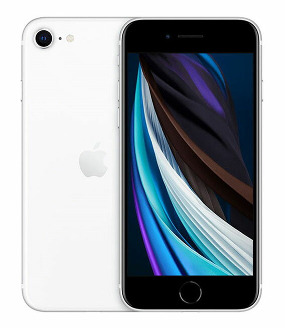 【中古】【安心保証】 iPhoneSE 第2世代[128GB] au ホワイト