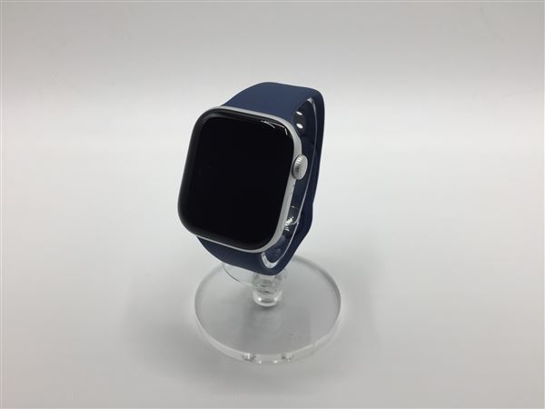【中古】【安心保証】 Series9[45mm/GPS]アルミ スターライト Apple Watch