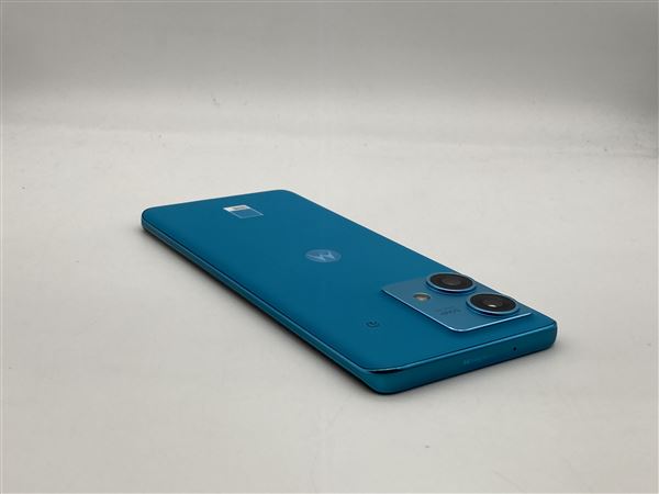 【中古】【安心保証】 MOTOROLA motorola edge 40 neo[256GB] SIMフリー カリビアンブルー