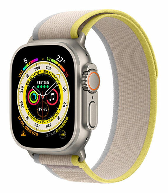 【中古】【安心保証】 Ultra[49mm/セルラー]チタン チタニウム Apple Watch