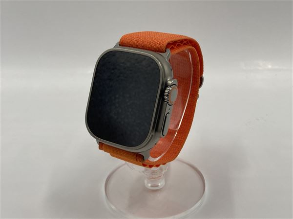【中古】【安心保証】 Ultra[49mm/セルラー]チタン チタニウム Apple Watch