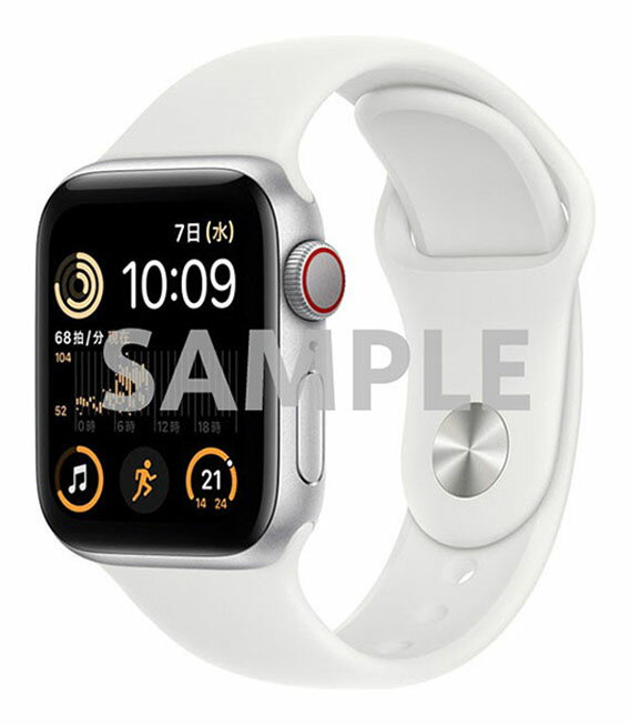 【中古】【安心保証】 SE 第2世代[40mm/セルラー]アルミ シルバー Apple Watch