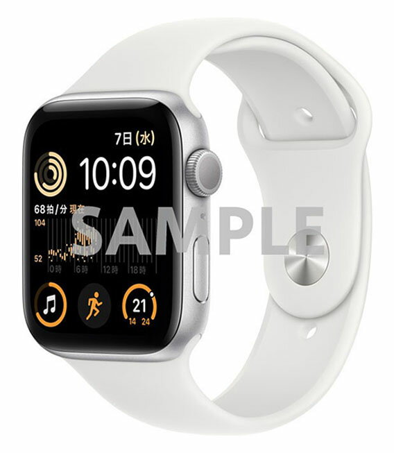 【中古】【安心保証】 SE 第2世代[44mm/GPS]アルミ シルバー Apple Watch
