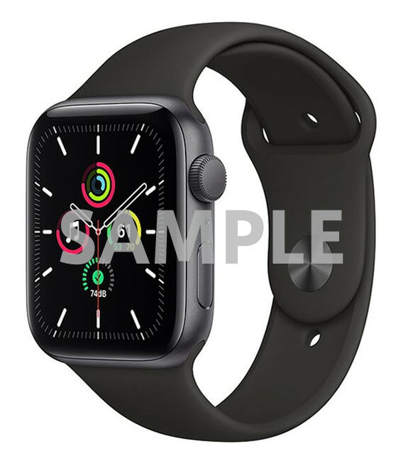【中古】【安心保証】 SE 第1世代[44mm/GPS]アルミ スペースグレイ Apple Watch(2)