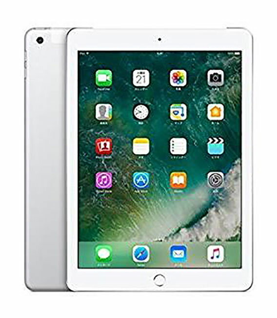 【中古】【安心保証】 iPad 9.7インチ 第5世代[32GB] セルラー au シルバー