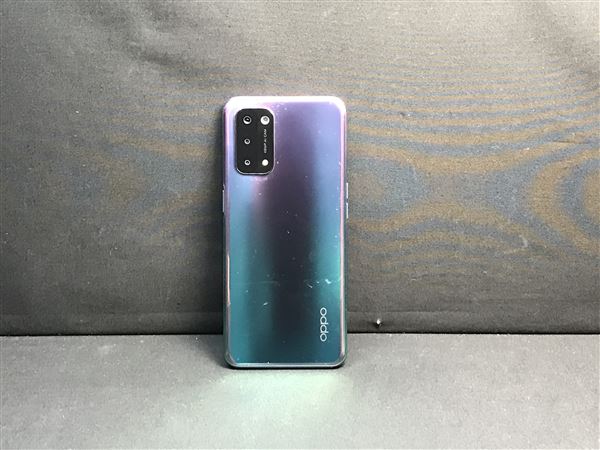 【中古】【安心保証】 OPPO A54 5G OPG02[64GB] au ファンタスティックパープル