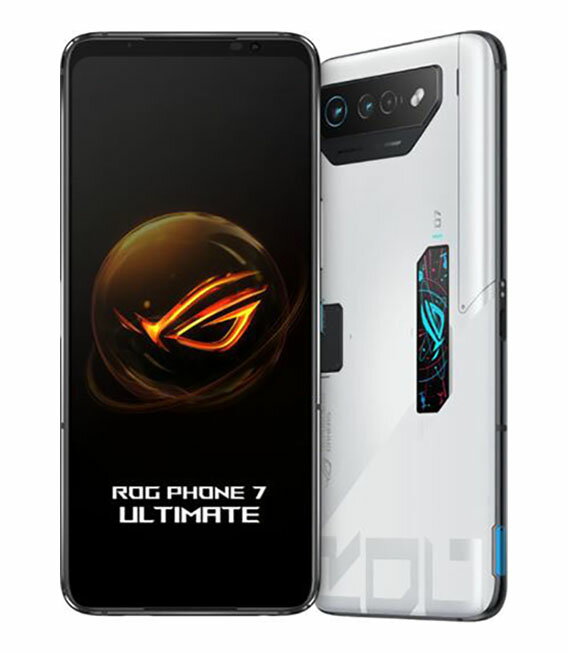 【中古】【安心保証】 ROG Phone 7 Ultimate ROG7U-WH16R512[512GB] SIMフリー ストームホワイト