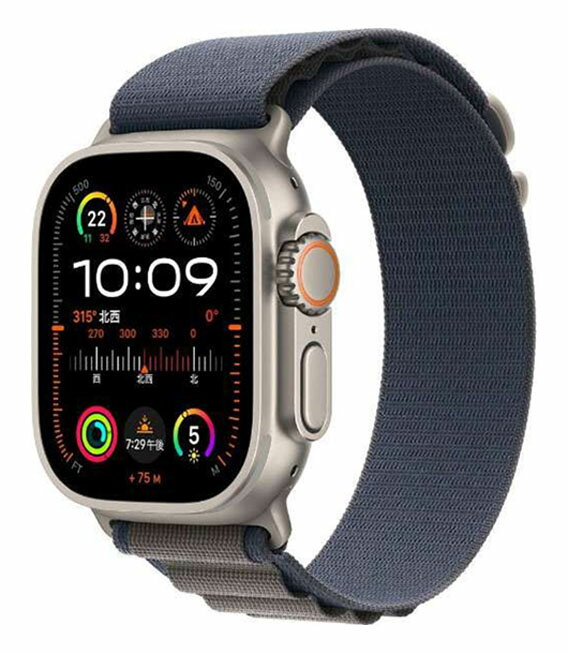 【中古】【安心保証】 Ultra2[49mm/セルラー]チタン チタニウム Apple Watch