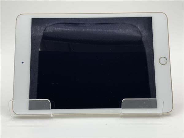 【中古】【安心保証】 iPadmini 7.9インチ 第4世代[128GB] セルラー au ゴールド 2