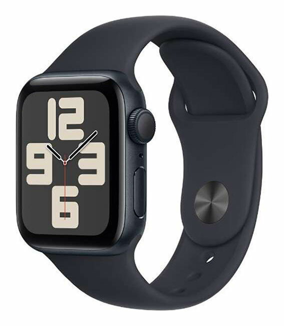 【中古】【安心保証】 SE 第2世代[40mm/GPS]アルミ ミッドナイト Apple Watch