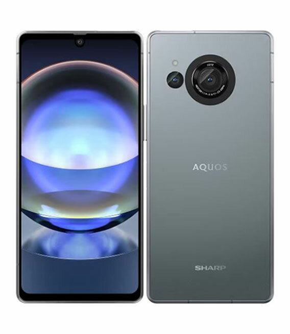 【中古】【安心保証】 AQUOS R8 SH-R80[256GB] SIMフリー ブルー