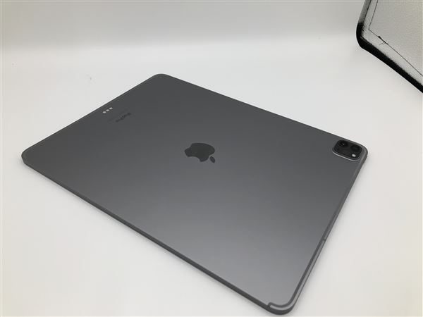 【中古】【安心保証】 iPad Pro 12.9インチ 第6世代[1TB] セルラー docomo スペースグレイ