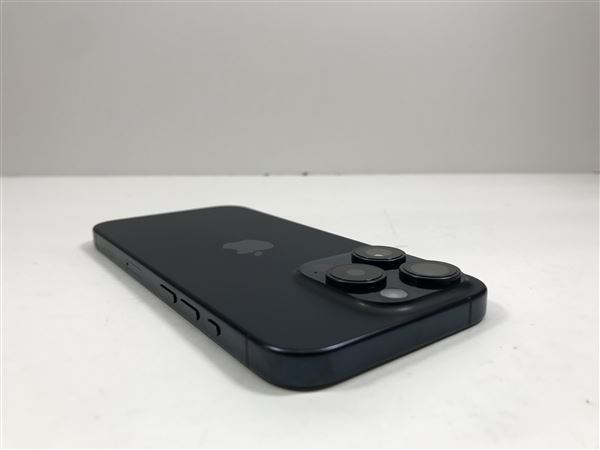 【中古】【安心保証】 iPhone15 Pro[128GB] au ブルーチタニウム