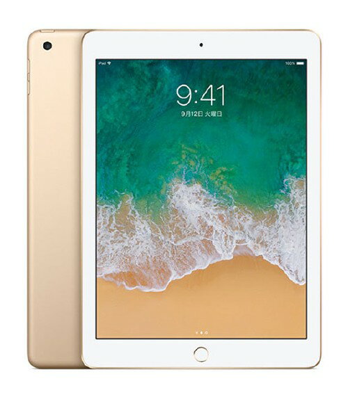 【中古】【安心保証】 iPad 9.7インチ 第5世代[128GB] Wi-Fiモデル ゴールド