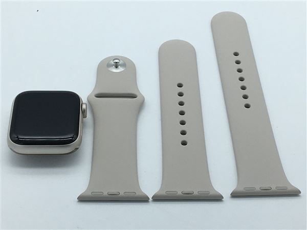 【中古】【安心保証】 SE 第2世代[40mm/GPS]アルミ スターライト Apple Watch