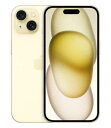 【中古】【安心保証】 iPhone15[128GB] SoftBank MTMK3J イエロー