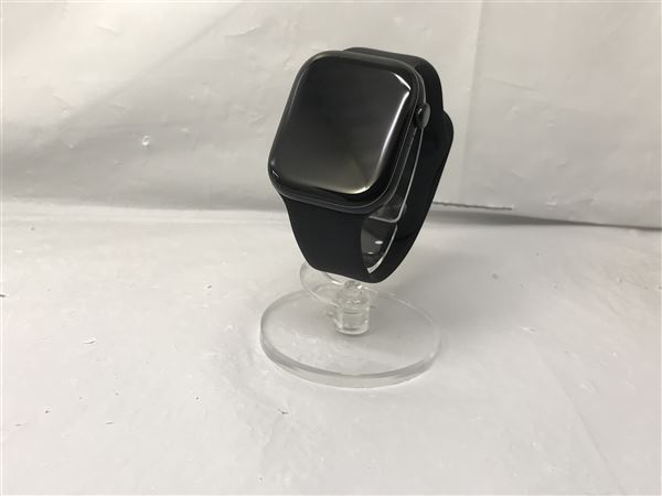 【中古】【安心保証】 Series10[46mm/セルラー]アルミ ジェットブラック Apple Watch