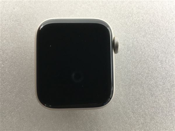 【中古】【安心保証】 バンド無 SE 第2世代[40mm/GPS]アルミ スターライト Apple Watch