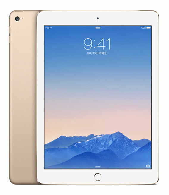 【中古】【安心保証】 iPadAir 9.7インチ 第2世代[64GB] Wi-Fiモデル ゴールド
