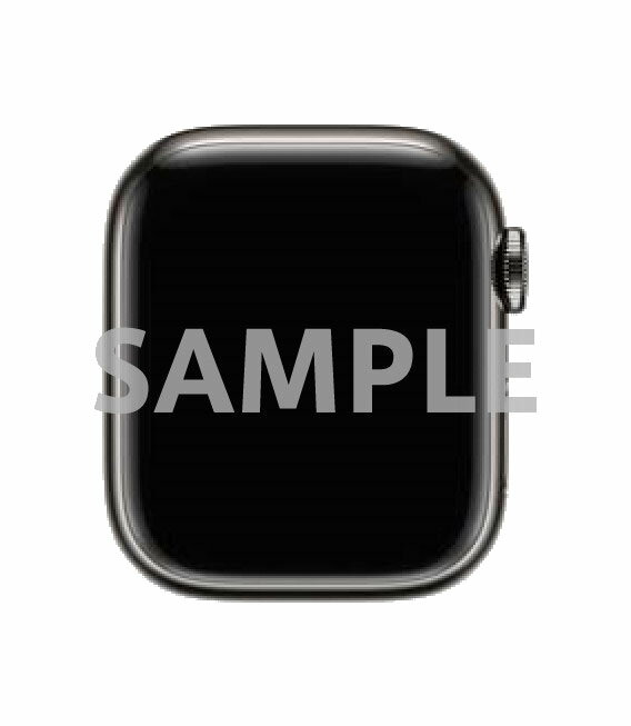 【中古】【安心保証】 バンド無 Series7[41mm/セルラー]ステンレス グラファイト Apple Watch