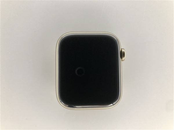 【中古】【安心保証】 バンド無 Series9[45mm/セルラー]ステンレス ゴールド Apple Watch