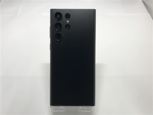 【中古】【安心保証】 Galaxy S22 Ultra SCG14[256GB] au ファントムブラック