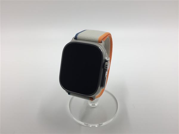 【中古】【安心保証】 Ultra2[49mm/セルラー]チタン チタニウム Apple Watch